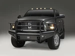 Fab Fours DR10-Q2960-1 Black Steel Elite Bumper Truck Front. Fixed Price $2059.99.