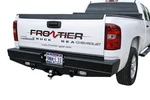 Frontier Diamond Rear Bumper W/backup Lights Fits 01 07 Chevy Silverado 2500HD. Fixed Price $952.62.