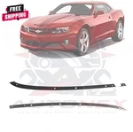New For Front Bumper Trim Black Left & Right Set 2PC 2010-2015 Chevrolet Camaro. Fixed Price $54.16.