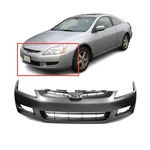 Front Bumper Cover For 2003-2005 Honda Accord Coupe Ex W Fog Light Holes. Fixed Price $153.96.