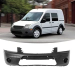 Front Bumper Plastic 2010-2013 Ford Transit Connect W/o Fog Light Holes. Fixed Price $179.00.