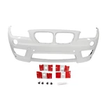 Front Bumper Cover For 2013-15 Bmw X1 Primed Sport Pkg With Park Sensor Holes. Fixed Price $303.28.