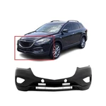 Bumper Cover For 2013-2015 Mazda CX-9 Gs Gt Sport Touring Fog Lamp Holes Front. Fixed Price $203.02.