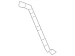 Genuine Nissan Bumper Cover Stay 62271-2S400. Fixed Price $38.49.
