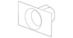 Genuine Gm Primed Passenger Side Rear Park Assist Sensor Housing 15817524. Fixed Price $34.36.