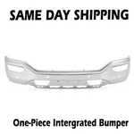 Chrome Front Bumper Cover Face Bar For Gmc Sierra 1500 2016-19 -one Piece. Fixed Price $319.99.