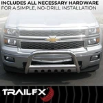 Trail Fx 8923342 3" Round Bull Bar With Skid Plate For 2002-2005 Dodge Ram 1500. Fixed Price $145.45.