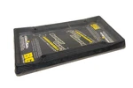 New Bg Bumper Guard 92933W Rubber License Plate Holder Protector W/ Cover Sealed. Fixed Price $15.99.