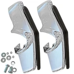 1967 1968 Camaro Rear Bumper Guards Deluxe Chrome Metal Pair Rh+lh New Dii. Fixed Price $199.99.