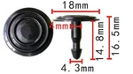 20PCS Fit Honda Fender Inner Clip 91501T2A003 By AUTOBAHN88. Fixed Price $10.49.