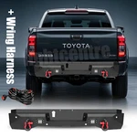 Aaiwa For 2022-2024 Toyota Tundra Steel Rear Bumper With Led Lights & D-ring. Fixed Price $439.95.