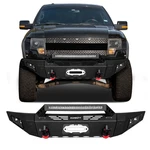 Vijay Steel Front Bumper 2009-2014 Ford F150 Raptor With Long Headlight. Fixed Price $709.00.