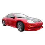 For Mitsubishi Eclipse 00-05 Front Bumper Cover Xplosion Style Fiberglass. Fixed Price $197.00.
