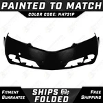 New Painted *NH731P Black* Front Bumper Cover Fascia For 2012 2013 2014 Acura Tl. Fixed Price $460.99.