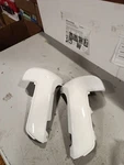 040 Super White Rear Bumper End Caps W/o Sensor For Toyota Tacoma 2016-2023 Used. Fixed Price $65.54.