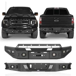 Heavy Duty Front Rear Bumper W/winch Plate & Led Lights 2009-2014 Ford F150. Fixed Price $419.33.