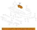 Honda Oem 17-25 Ridgeline Rear Bumper Components-absorber 71575T6ZA00. Fixed Price $55.58.