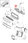 Genuine Porsche Lock Carrier Basic 95B805931F. Fixed Price $185.78.