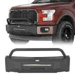 Steel Stubby Front Bumper W/bull Bar & Light Fit Ford F-150 2015 2016 2017. Fixed Price $219.39.