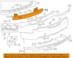 Cadillac Gm Oem Rear Bumper-impact Reinforcement Beam Support Rebar 23349755. Fixed Price $148.16.