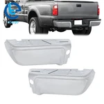 Pair Lh+rh Bumper Ends Kit Ford Super Duty F250 F350 2008-2016 Chrome Steel. Fixed Price $69.88.