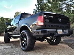 Fab Fours Heavy Duty Rear Bumper Fits 2017 Ram 1500/2500/3500 DR09-W2952-1. Fixed Price $1979.40.