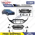 Complete Bumper Cover Kit For 2017-2018 Hyundai Elantra Se Korea Built. Fixed Price $296.90.