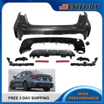 Rear Upper & Lower Bumper Cover 3PCS Fits 2020-2022 Toyota Corolla Xse 2.0L. Fixed Price $217.29.