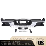 New Chrome Rear Bumper W/ Park For 2019-2022 Chevy Colorado Gmc Canyon. Fixed Price $185.99.