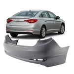 Primed Rear Bumper Cover For 2015 2016 2017 Hyundai Sonata. Fixed Price $153.71.