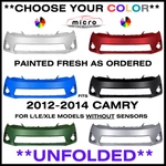 New Front Bumper For 2012-2014 Camry Painted *choose Your Color* TO1000378. Fixed Price $421.94.