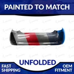 New Painted To Match 2008-2014 Scion Xd Unfolded Rear Bumper. Fixed Price $422.98.