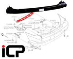 Rear Bumper Upper Support Bracket Fits: Subaru Impreza 00-07 Wrx Sti. Fixed Price $77.98.