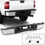 Chrome Rear Bumper For 2007-2010 Chevy Silverado Sierra 2500 3500 Hd W/o Sensor. Fixed Price $217.98.
