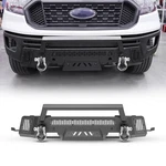 Heavy Steel Front Winch Bumper W/ Bull Bar & D-rings 2019-2023 Ford Ranger. Fixed Price $282.99.