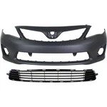Front Bumper Cover Kit For 2011-2013 Toyota Corolla Usa Built Vehicle. Fixed Price $127.79.