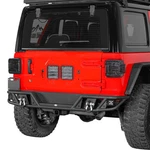 Steel Tubular Rear Back Bumper W/ Hitch Receiver Fit 2018-2025 Jeep Wrangler Jl. Fixed Price $239.99.