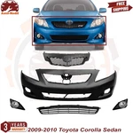Front Bumper Cover With Grilles & Fog Lights For 2009-2010 Toyota Corolla Sedan. Fixed Price $244.85.
