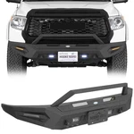 Hooke Road Front Bumper W/ Bull Bar & Skid Plate For Toyota Tundra 2014-2021. Fixed Price $599.99.