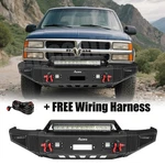 Aaiwa For 1994-2002 Dodge Ram 1500/2500/3500 Front Bumper With Led Lights D-ring. Fixed Price $737.95.