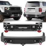 Steel Front Rear Bumper For 2024-2026 Toyota Land Cruiser LC250 W/led Lights. Fixed Price $398.19.