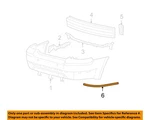 Ford Oem 05-07 Five Hundred Rear Bumper Components-molding 5G1Z17C830AAA. Fixed Price $190.45.