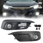 For 2016-2018 17 Honda Civic Sedan Front Bumper Pair Fog Lights Lamps W/cover. Fixed Price $34.12.