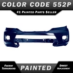 New Painted *B552P Blue* Front Bumper Cover Fascia For 2009-2011 Honda Pilot. Fixed Price $390.99.