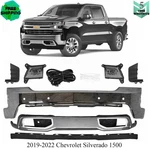 Front Bumper Chrome & Trims Kit For 2019-2022 Chevrolet Silverado 1500. Fixed Price $916.34.