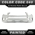 New Painted *040 Super White* Front Bumper Cover For 2009-2012 Toyota RAV4 Base. Fixed Price $380.99.
