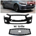 New Front Bumper Cover & Grille Fit For Infiniti Q50 2014 2015 2016 2017. Fixed Price $265.09.