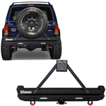 Vijay Fits 1984-2001 Jeep Cherokee Xj New Rear Bumper W/spare Tire Carrier&light. Fixed Price $559.98.