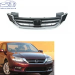 Fit For Honda Accord 4D 2013-2015 Front Bumper Upper Grille Black & Chrome Trim. Fixed Price $42.59.