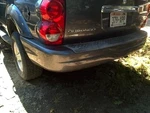 Rear Bumper Painted Finish Without Park Assist Fits 04-06 Durango 151891. Fixed Price $125.00.